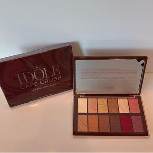 NIB Lancome Idôle Café Crush Palette X Sheika Daley With Mirror, Full Size 15.6g